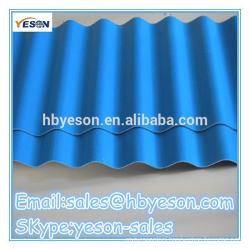 Color corrugated metal steel sheet for roofing panel